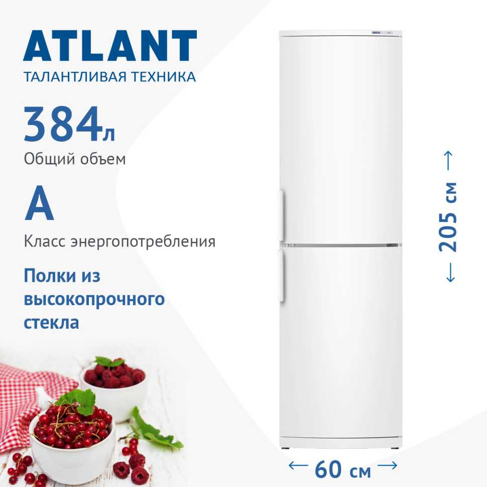 Двухкамерный холодильник Atlant ХМ 4025-000