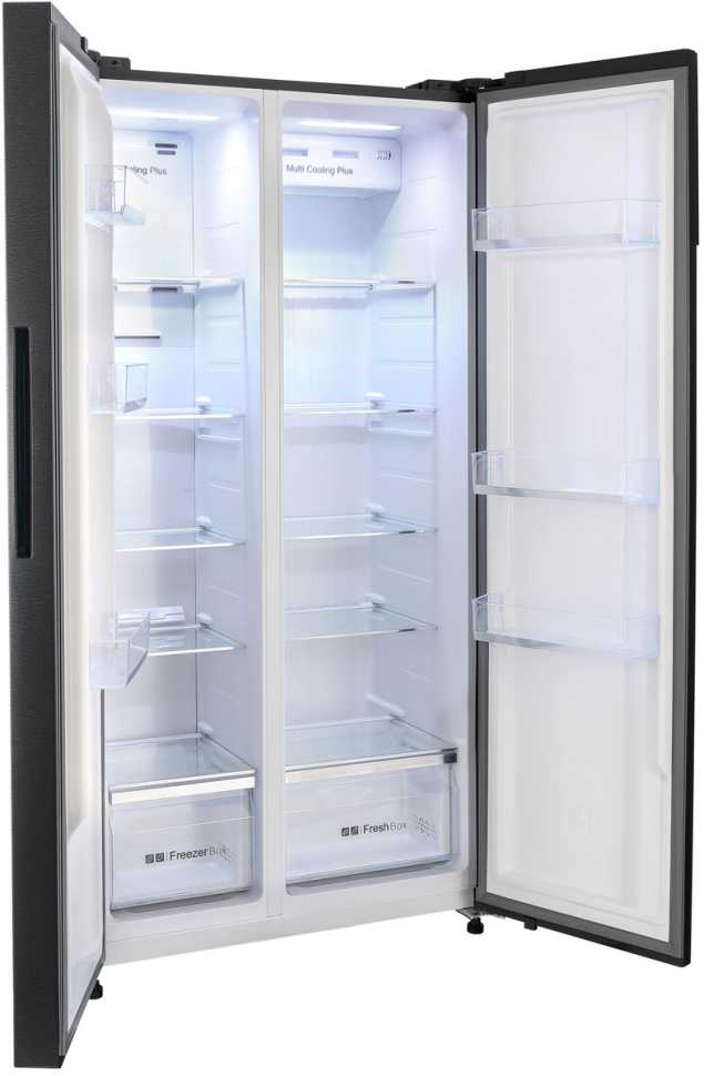 Холодильник Side-by-Side NordFrost RFS 525DX NFGB inverter