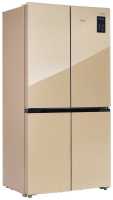 Многокамерный холодильник Tesler RCD-545I BEIGE GLASS