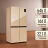 Многокамерный холодильник Tesler RCD-545I BEIGE GLASS