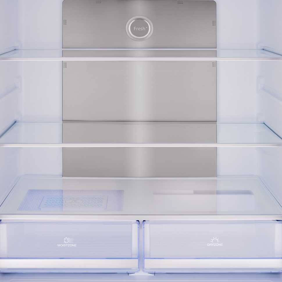 Многокамерный холодильник Tesler RCD-545I BEIGE GLASS