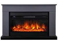 Камин Royal Flame Bergen (Разборный) Серый графит с очагом Vision 42 LOG LED