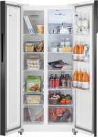 Холодильник Side-by-Side Weissgauff WSBS 500 Inverter NoFrost White Rock Glass