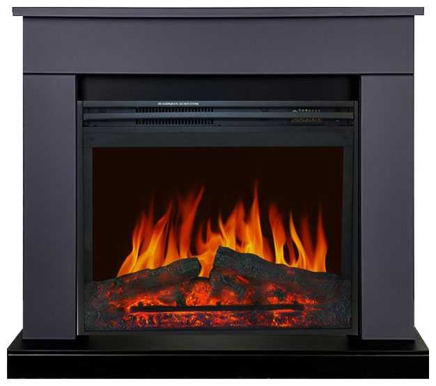 Камин Royal Flame Bergen SFT разборный с Очагом Jupiter FX N, серый графит