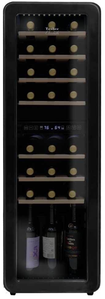 Винный шкаф Tesler CWC-308 BLACK
