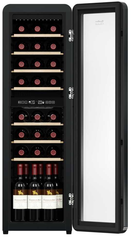 Винный шкаф Tesler CWC-308 BLACK