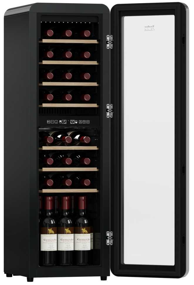 Винный шкаф Tesler CWC-308 BLACK