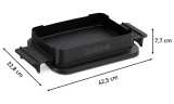 Аксессуар для техники для приготовления пищи Tefal Optigrill, XA732810, черный