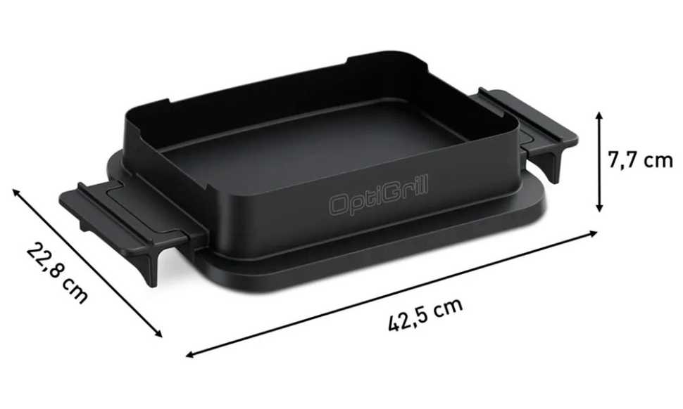 Аксессуар для техники для приготовления пищи Tefal Optigrill, XA732810, черный