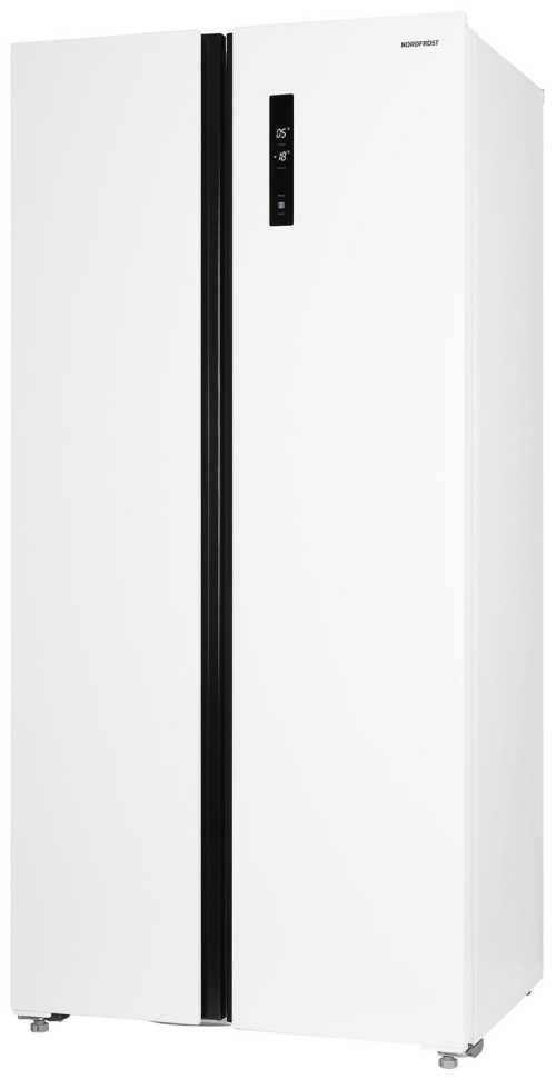 Холодильник Side-by-Side NordFrost RFS 480D NFW inverter