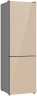 Двухкамерный холодильник Weissgauff WRK 195 D Full NoFrost Beige Glass
