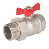 Кран шаровый Royal Thermo OPTIMAL 1 1/4&quot; НГ, бабочка