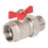 Кран шаровый Royal Thermo OPTIMAL 1 1/4" НГ, бабочка