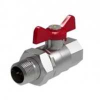 Кран шаровый Royal Thermo OPTIMAL 1 1/4&quot; НГ, бабочка
