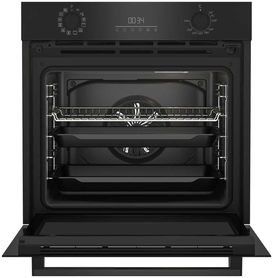 Электрический духовой шкаф Beko BBIM18300SG, черный