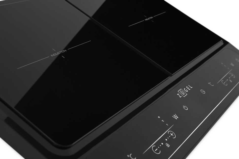 Настольная плита Zugel ZIH620B черная