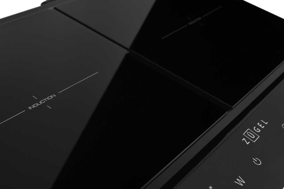 Настольная плита Zugel ZIH620B черная