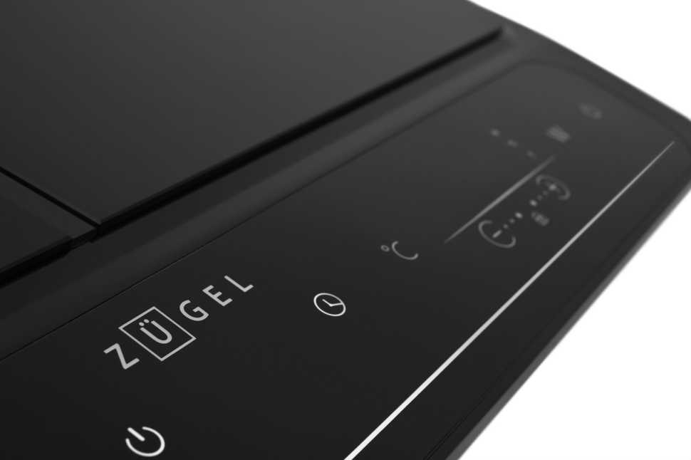 Настольная плита Zugel ZIH620B черная