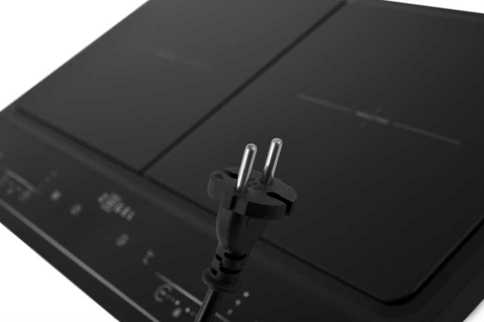 Настольная плита Zugel ZIH620B черная