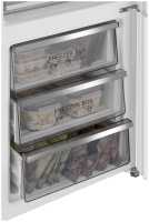 Двухкамерный холодильник Weissgauff WRK 195 D Full NoFrost White Rock Glass