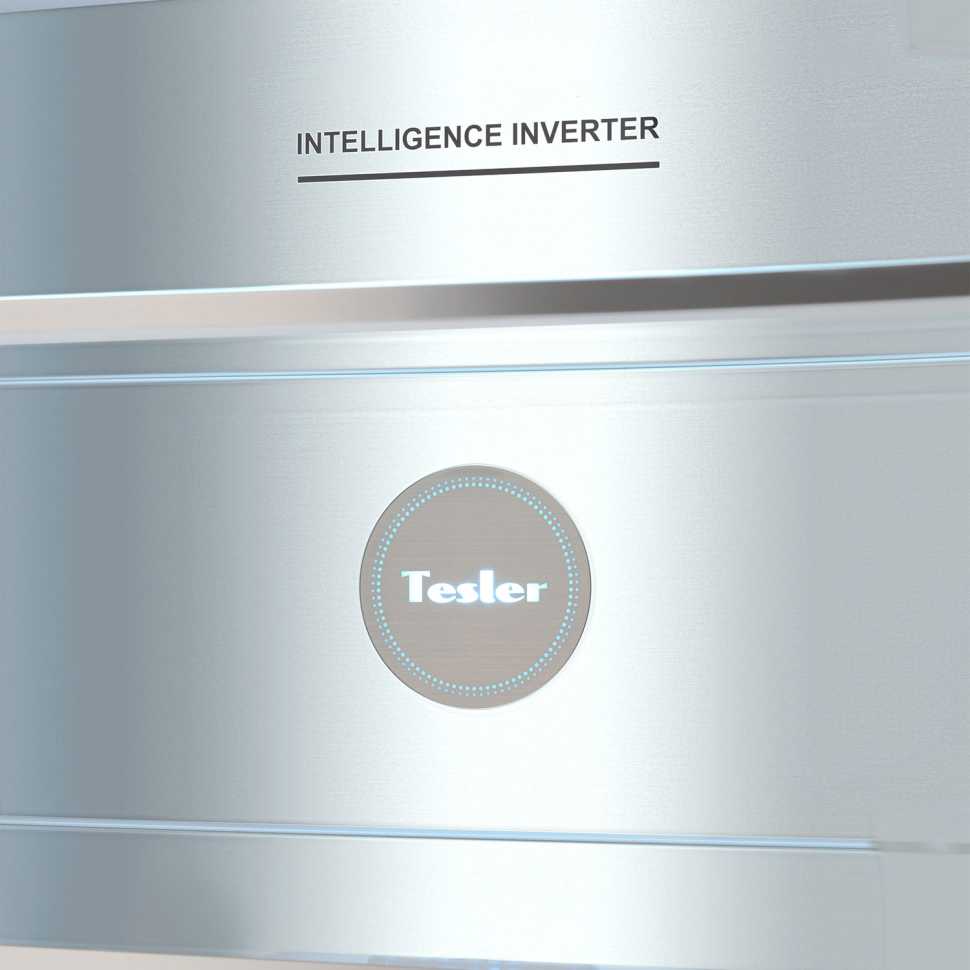Многокамерный холодильник Tesler RFD-427BI SPARKLING GREY