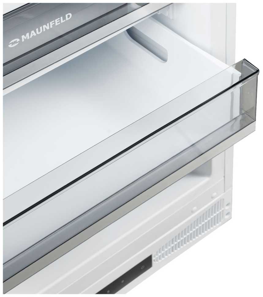 Встраиваемый морозильник Maunfeld MBFR88SWGR Inverter