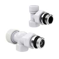 Набор термостатический осевой Royal Thermo Design 1/2&quot;М30х1,5 (Белый)
