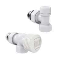 Набор термостатический осевой Royal Thermo Design 1/2&quot;М30х1,5 (Белый)