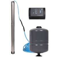 Комплект с насосом Grundfos SQE 2-70 (кабель 60 м)
