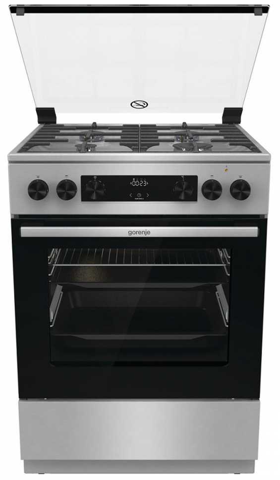 Комбинированная плита Gorenje GKS6C72XF
