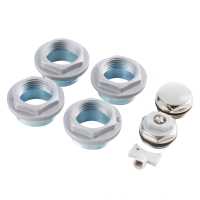 Набор присоединительный Royal Thermo 3/4&#039;&#039; silver