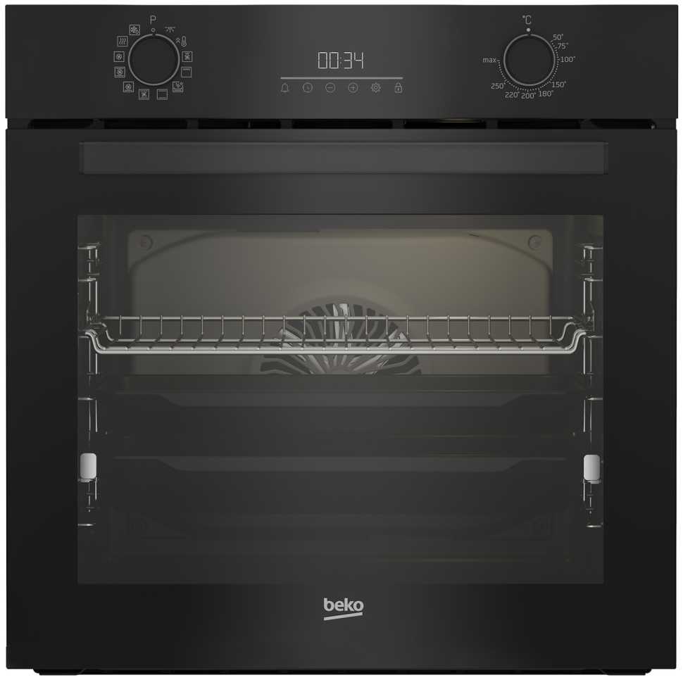 Электрический духовой шкаф Beko BBIR13302BC, черный