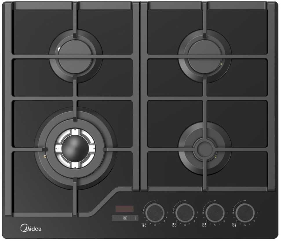 Газовая варочная панель Midea MG697TTGB