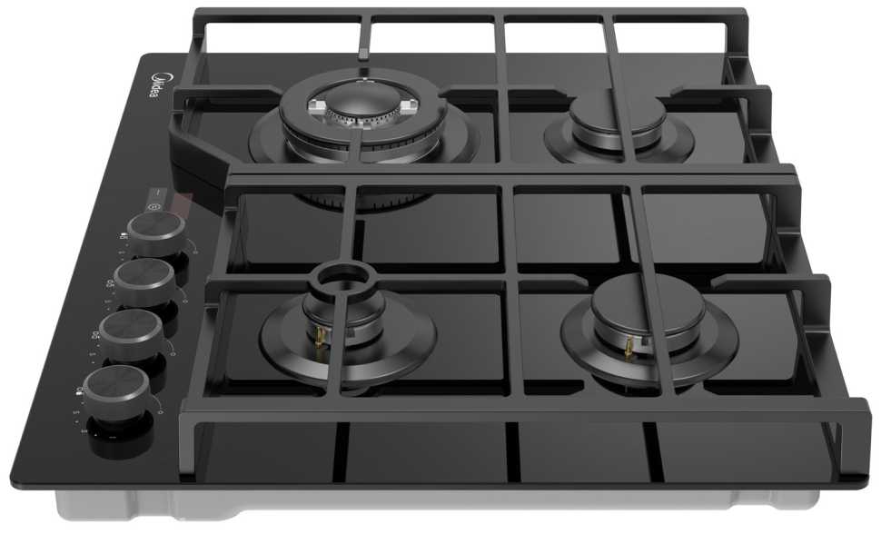 Газовая варочная панель Midea MG697TTGB