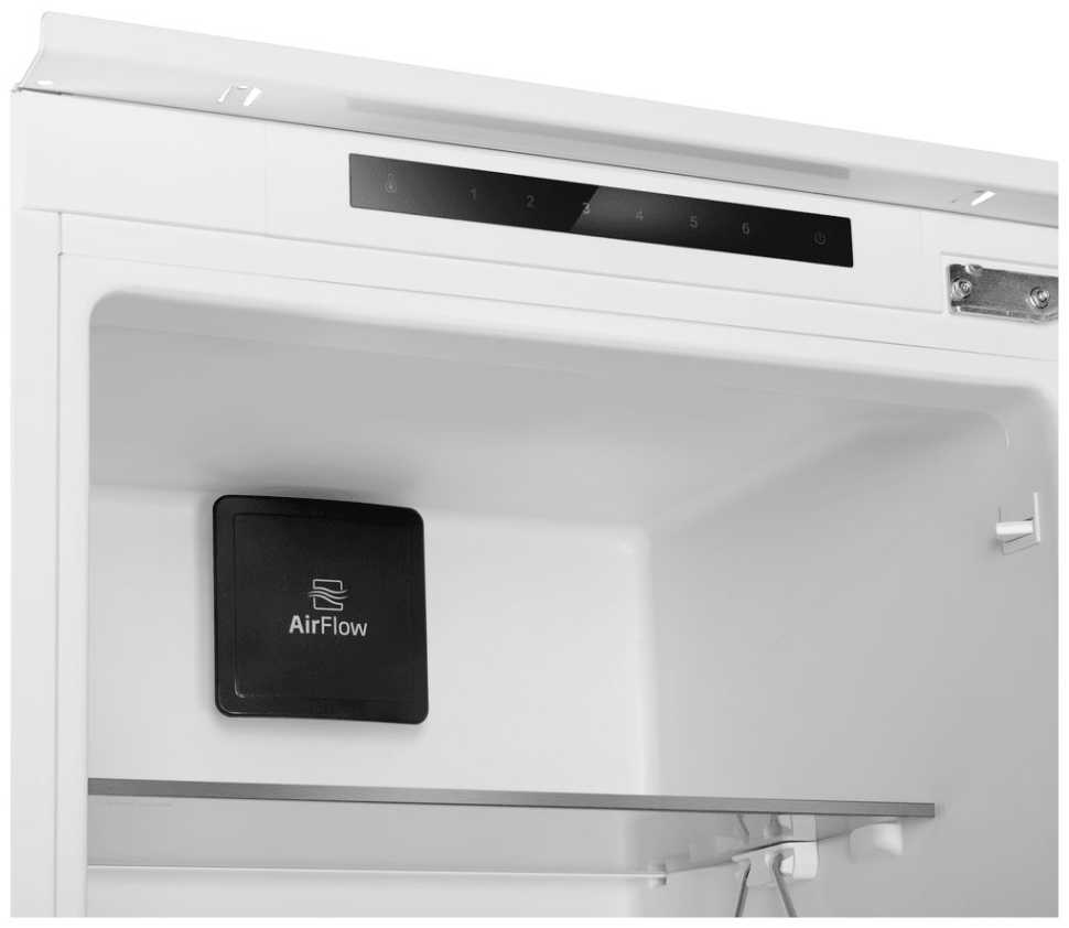Встраиваемый однокамерный холодильник Maunfeld MBL177SWGR Inverter