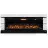 Каминокомплект: Очаг Royal Thermo Aurora RTFP/P-AR60LS, портал Moderno 60, белый