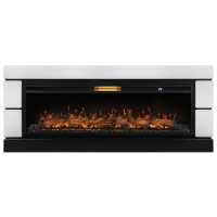 Каминокомплект: Очаг Royal Thermo Aurora RTFP/P-AR60LS, портал Moderno 60, белый