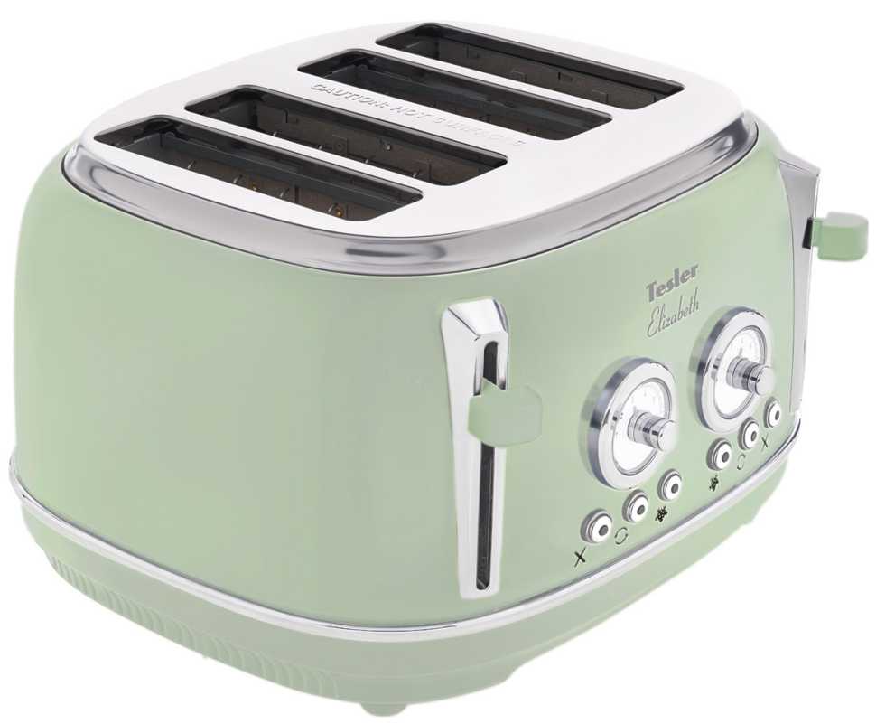 Тостер Tesler TT-445 GREEN