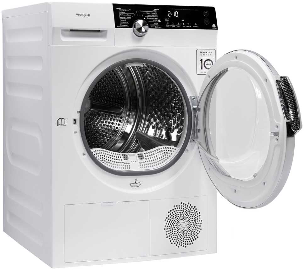 Сушильная машина Weissgauff WD 599 DC Inverter Heat Pump