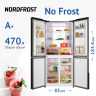 Многокамерный холодильник NordFrost RFQ 510 NFB inverter