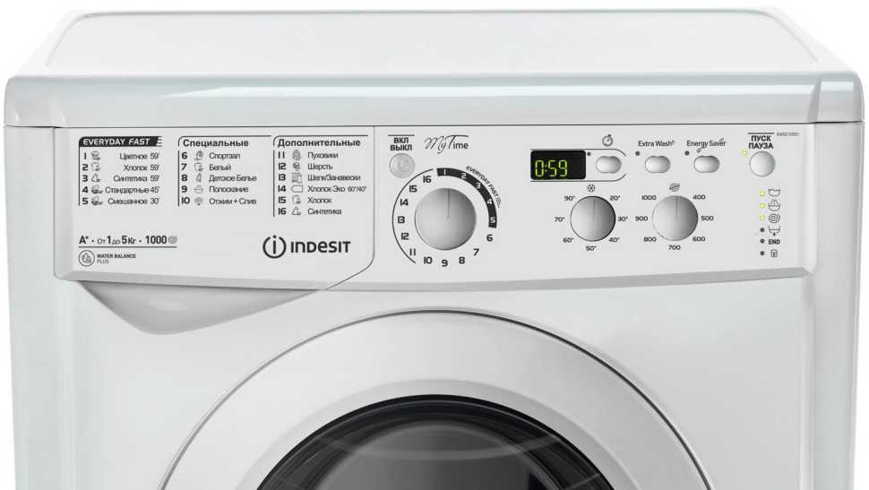 Стиральная машина Indesit EWSD 51031 BY, белый
