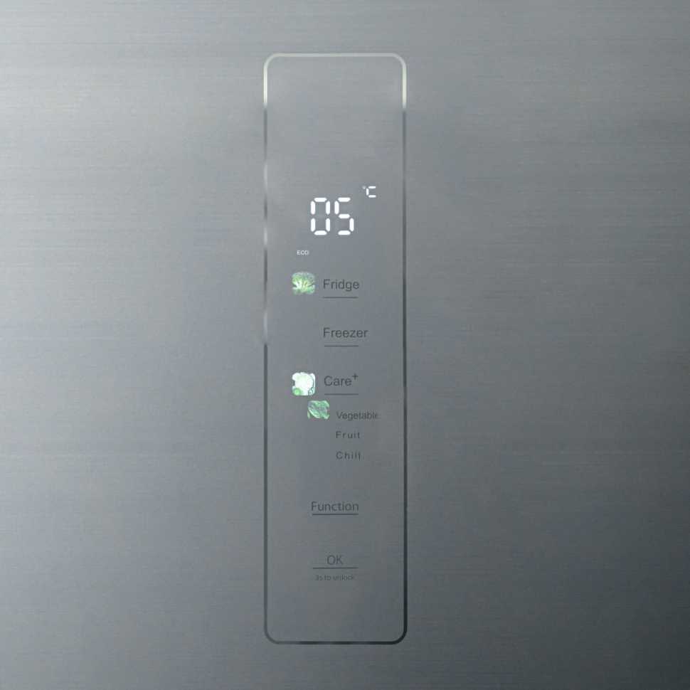 Многокамерный холодильник Centek CT-1745 NF Gray Glass