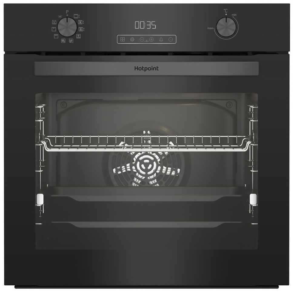 Электрический духовой шкаф Hotpoint FE9 831 JSH BLG, черный