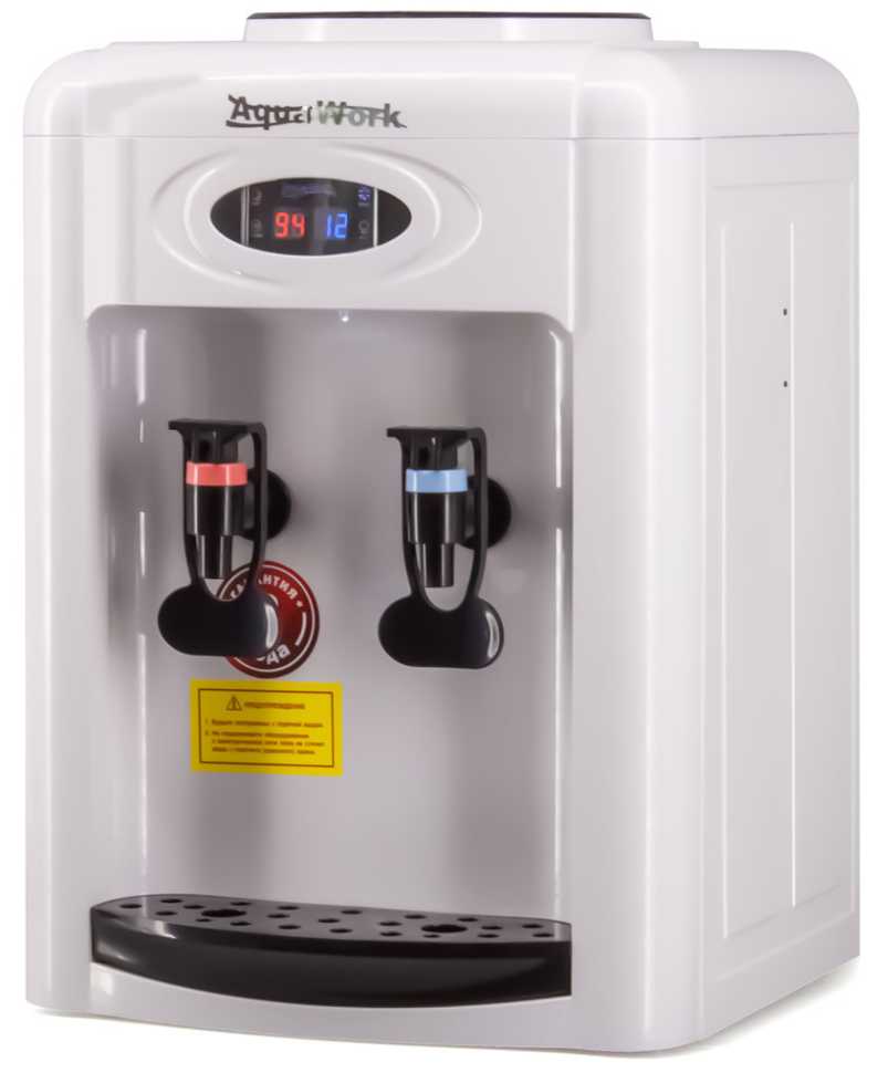 Кулер для воды Aqua Work 0.7TDR-ST бело-черный 27641