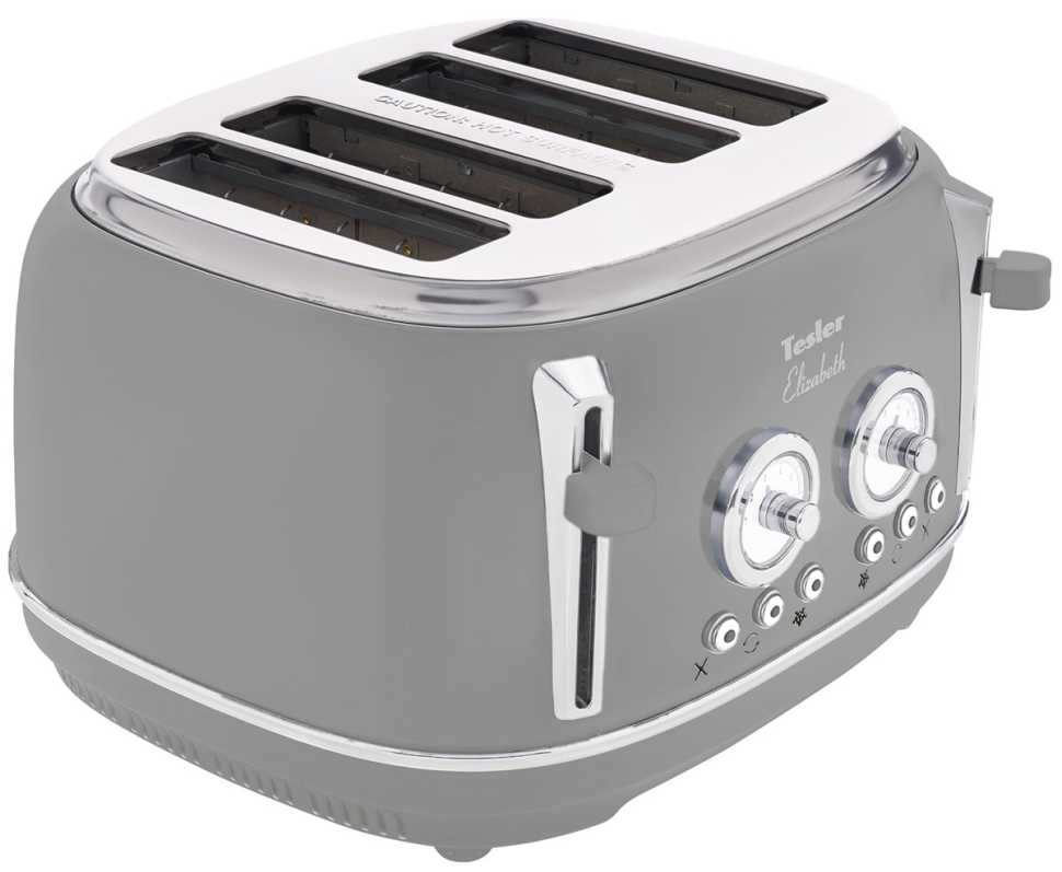 Тостер Tesler TT-445 GREY