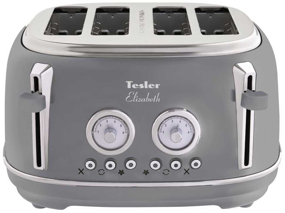 Тостер Tesler TT-445 GREY