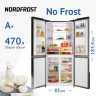 Многокамерный холодильник NordFrost RFQ 510 NFGB inverter
