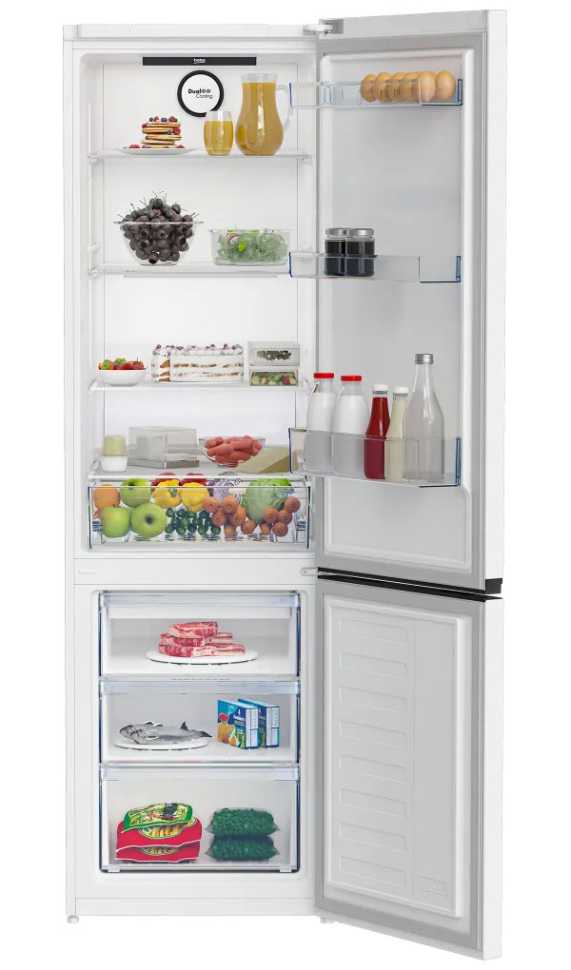 Двухкамерный холодильник Beko B3R0CNK402HW белый
