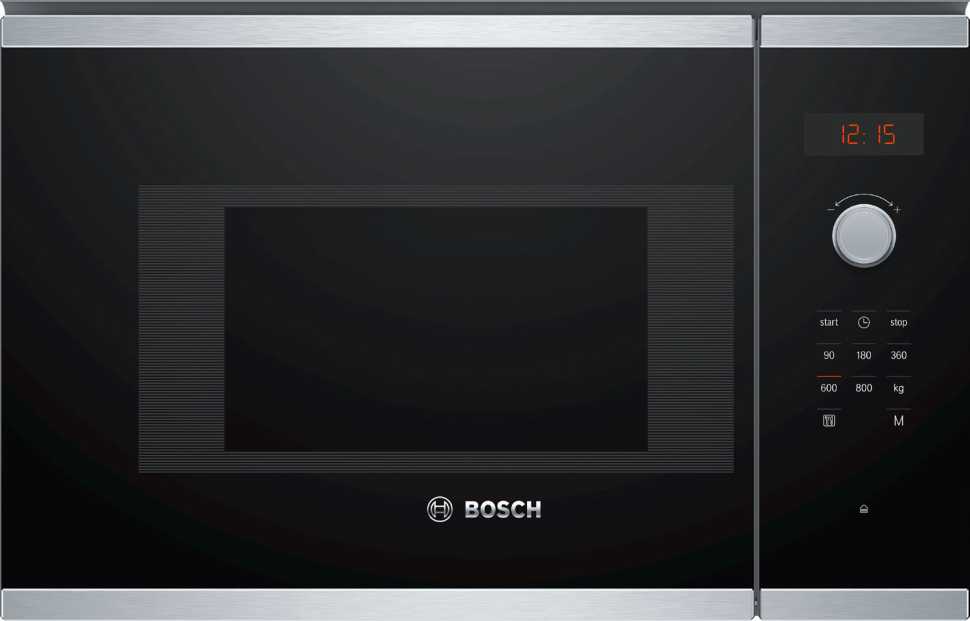 Встраиваемая микроволновая печь СВЧ Bosch BFL523MS0