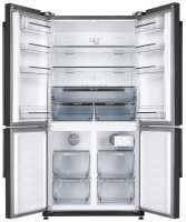 Многокамерный холодильник Kuppersberg NMFV 18591 DX, темный металл